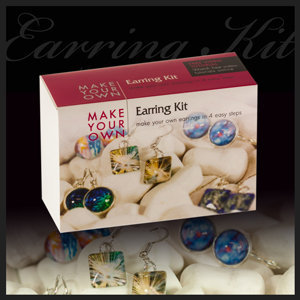 Glass Tile Earring Kit