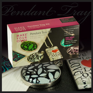 Glass Tile TRay Pendant Kit